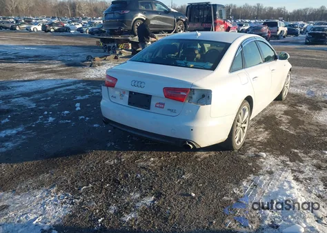 2014 Audi A6 3.0T Premium Plus z USA, uszkodzony, nr VIN WAUFGAFC5EN093781